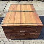 Ca. 357x Guyana Teak Planken Geschaafd, 21x145mm, lengte 336/70cm, 21/